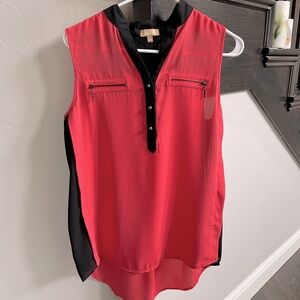 Women’s Coral Pocket Tank Blouse